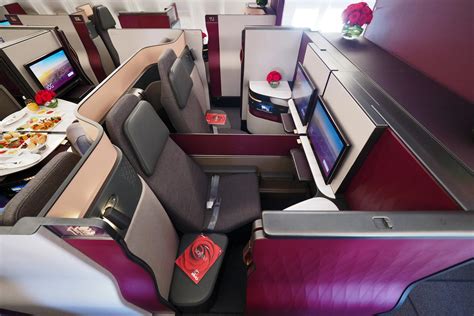 Qatar Airways Qsuite Business Class .